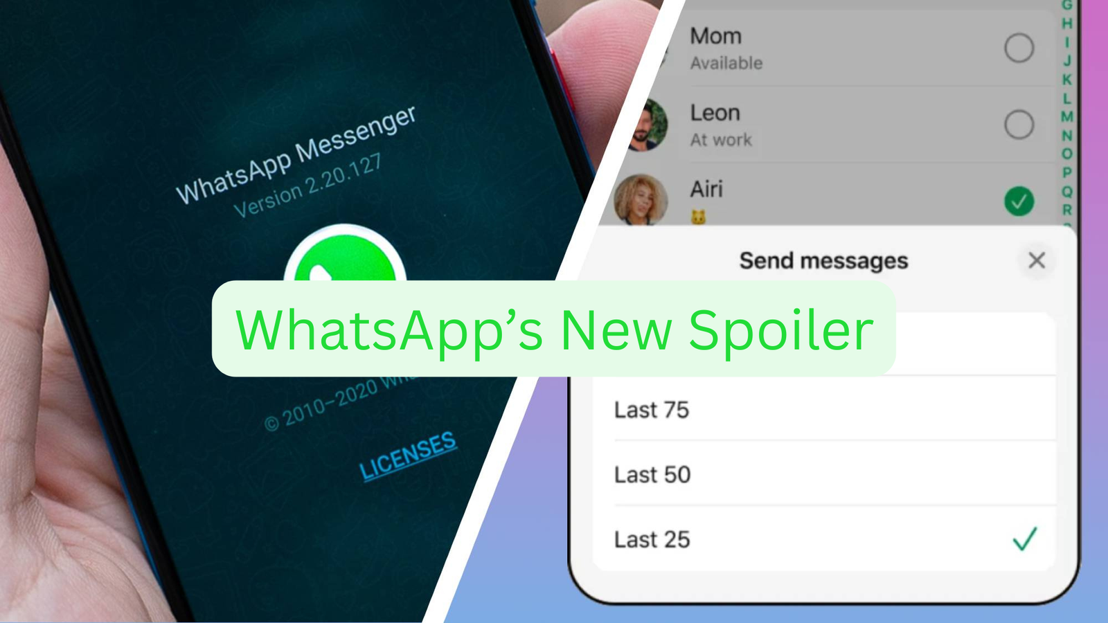 WhatsApp’s New Spoiler – Why Does This Matter?